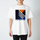 MFSFの"M" Orange and blue. スタンダードTシャツ