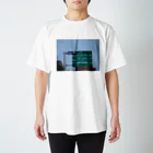 nexco大好き人の東名高速道路守山PAスマートインターの案内標識板 Regular Fit T-Shirt