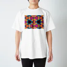 植物曼荼羅屋～Plant Mandala～のカラフル Regular Fit T-Shirt