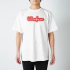 Woofssn™︎の筆記体ロゴ Regular Fit T-Shirt