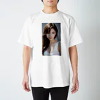 haruhaya0829のAI美女 LISA(リサ) スタンダードTシャツ