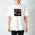 UDRUMSの読書家の馬 Regular Fit T-Shirt