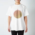 JAPAN_YOGA_THERAPY_SOCIETY_2024のMANDALA T-shirt (brown) ※Tシャツはホワイトをお選び下さい スタンダードTシャツ