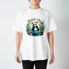 waterpandaの水辺のパンダ Regular Fit T-Shirt