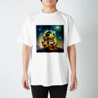 開運！黄色いものたちのカエルの宇宙飛行士 Regular Fit T-Shirt