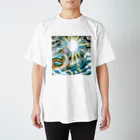 the blue seasonの運命を呼ぶ龍の咆哮 Regular Fit T-Shirt