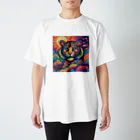 colorful-Nのカラフルなトラ スタンダードTシャツ