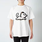 Kyoko-gaのしろねこちゃん スタンダードTシャツ