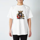 kichi_333のロックに生きるアニマル Regular Fit T-Shirt