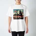 NAOKI_canonのゴリラのThank you！（赤い車①） Regular Fit T-Shirt