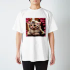 RoseにゃんこのRoseにゃんこ Regular Fit T-Shirt