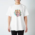 ら い ちﾃﾞｽのらいちﾃﾞｽ スタンダードTシャツ