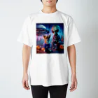 チワワンSHOPのチワワと宇宙人 Regular Fit T-Shirt