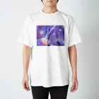 Matsutake3の流れ星クラゲ スタンダードTシャツ