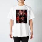 KAMIBUKROの鬼かわいい獣耳美女 Regular Fit T-Shirt