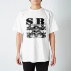 Ａ’ｚｗｏｒｋＳのSKULL&BONE TRIBAL BLK Regular Fit T-Shirt