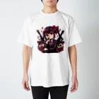 推しの美少女とアイドルのマフィア系少女 Regular Fit T-Shirt