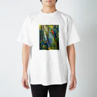 StoneSculptor【油絵】の日が上りきる前に【油絵】 Regular Fit T-Shirt