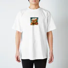 motsunabeeの本物のサンドウィッチ, cute design, top rank, must buy Regular Fit T-Shirt