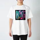 TpSeto shop ｜ NFTアート関連グッズのストレンジタウン Regular Fit T-Shirt