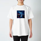 GRAPHLABOの月明りの京都 Regular Fit T-Shirt