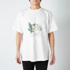 rina_suzuriのシマエナガとすずらん Tシャツ Regular Fit T-Shirt