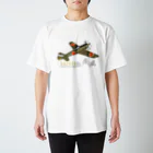 NYAO_AVIATIONの中島 四式戦 疾風 Ki-84 HAYATE 飛行第73戦隊機 グッズ Regular Fit T-Shirt