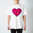 ここらいふのLOVETHELIFEYOULIVE -pink- スタンダードTシャツ