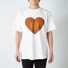 ここらいふのLOVETHELIFEYOULIVE -orange- スタンダードTシャツ