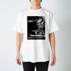 ネオンストリートANIMALのロゴWBまがお猫#1【ネオンストリートcat】 Regular Fit T-Shirt