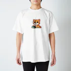 GRAPHLABOのオアズケコネコ スタンダードTシャツ