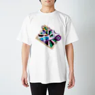 Fuji-Low-BのHurry Bunny スタンダードTシャツ