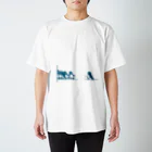 dintosのつぶれぺんぎん Regular Fit T-Shirt