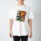 Fuji-Low-BのFlower Regular Fit T-Shirt
