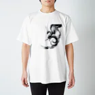 taki・ショップの龍【白黒】 Regular Fit T-Shirt