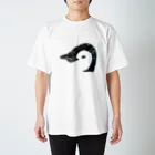 Icchy ぺものづくりの筆ペンギン スタンダードTシャツ