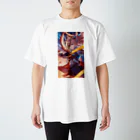 ノートニーの戦う女子 スタンダードTシャツ