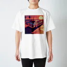 pari2のサンセットカー　ドット Regular Fit T-Shirt