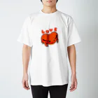 コハラアキコのアカトマトガエルさん スタンダードTシャツ