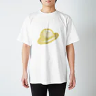 いちご2415の麦わら帽子【デッサン風】 Regular Fit T-Shirt