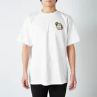 じわるちゃんのキャラメルポップコーン屋さんのじわるアバターグッズ12🍿うさぎ🥕 Regular Fit T-Shirt