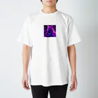 jujumarucatのROCKYCAT　ヴォーカル Regular Fit T-Shirt