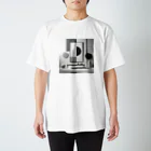 masaの静謐なモノクロームの風景 スタンダードTシャツ