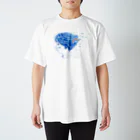 BonamiのLight it up Blue「すずちゃんの青い寝癖」ライトカラー Regular Fit T-Shirt