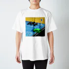 monomawaruの駐車場でのバイソンたち / Bisons at the parking lot スタンダードTシャツ