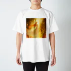 AQUAMETAVERSEの光の世界へ向かう姫 アメジスト 2846 Regular Fit T-Shirt