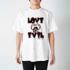 AKテイストのLOVE EVIL Regular Fit T-Shirt