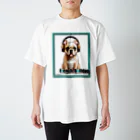 LUCASMIKAN Shopの集まれ犬好き / Gathering Dog Lover (French bulldog) ロングTシャツ、パーカーなど Regular Fit T-Shirt