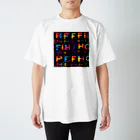 Happy　Rainbow　Flagのレインボーフラッグ スタンダードTシャツ