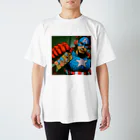 まいけんの怪しいアメコミヒーロー maiken Regular Fit T-Shirt